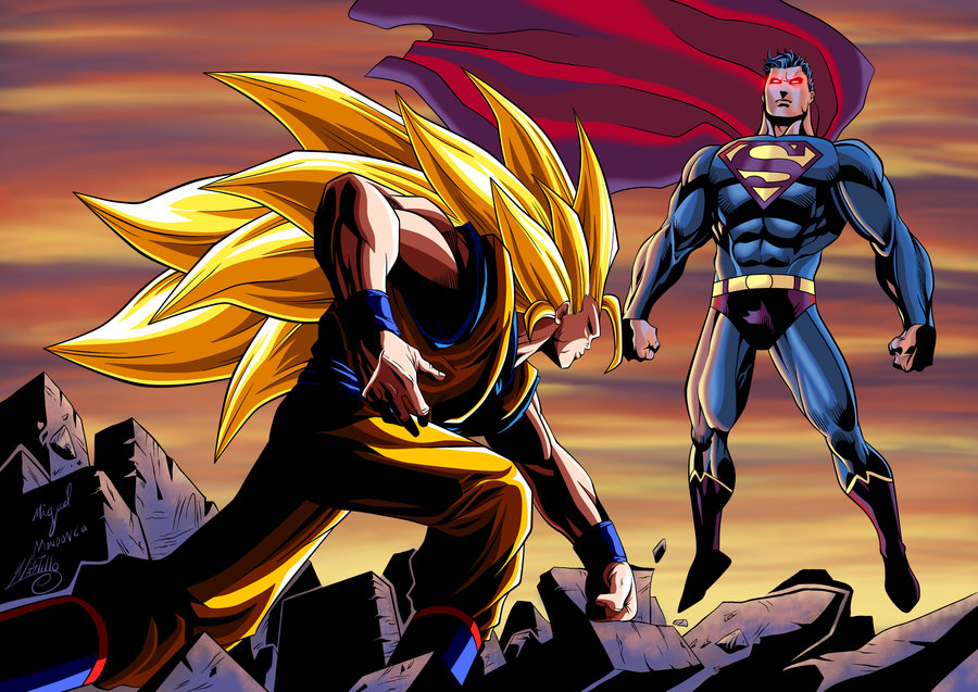 goku_vs_superman_colored_by_swave18-d5smxnn