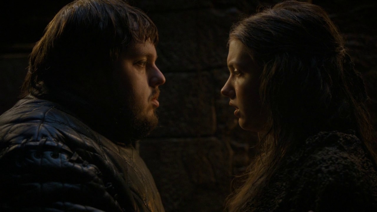 Game of Thrones S04E09 Sam and Gilly