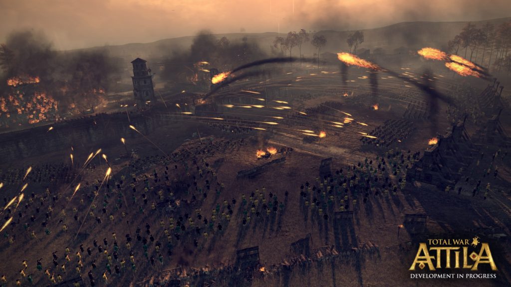 Total War ATTILA Battle Siege