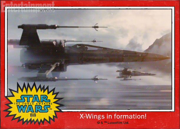 Star Wars The Force Awakens Karakter İsimleri 88 X-Wings