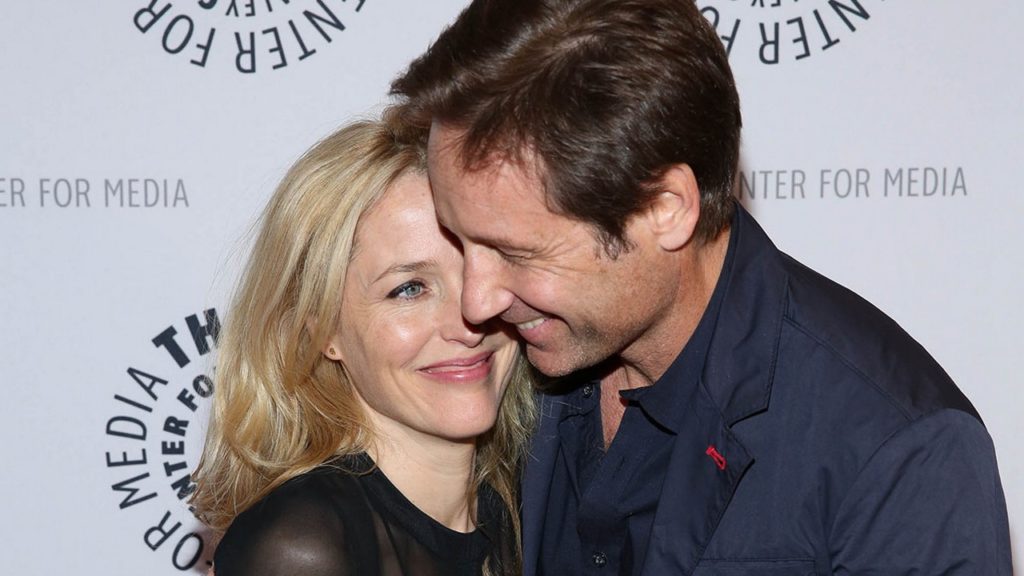 NEW YORK, NY - OCTOBER 12:  David Duchovny and Gillian Anderson attend "The Truth Is Here: David Duchovny And Gillian Anderson On The X-Files" presented by the Paley Center For Media at Paley Center For Media on October 12, 2013 in New York City.  (Photo by Rob Kim/Getty Images)