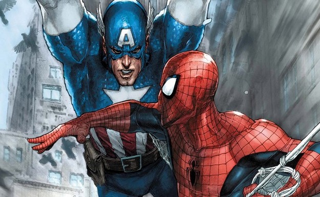 Spider-Man Captain America