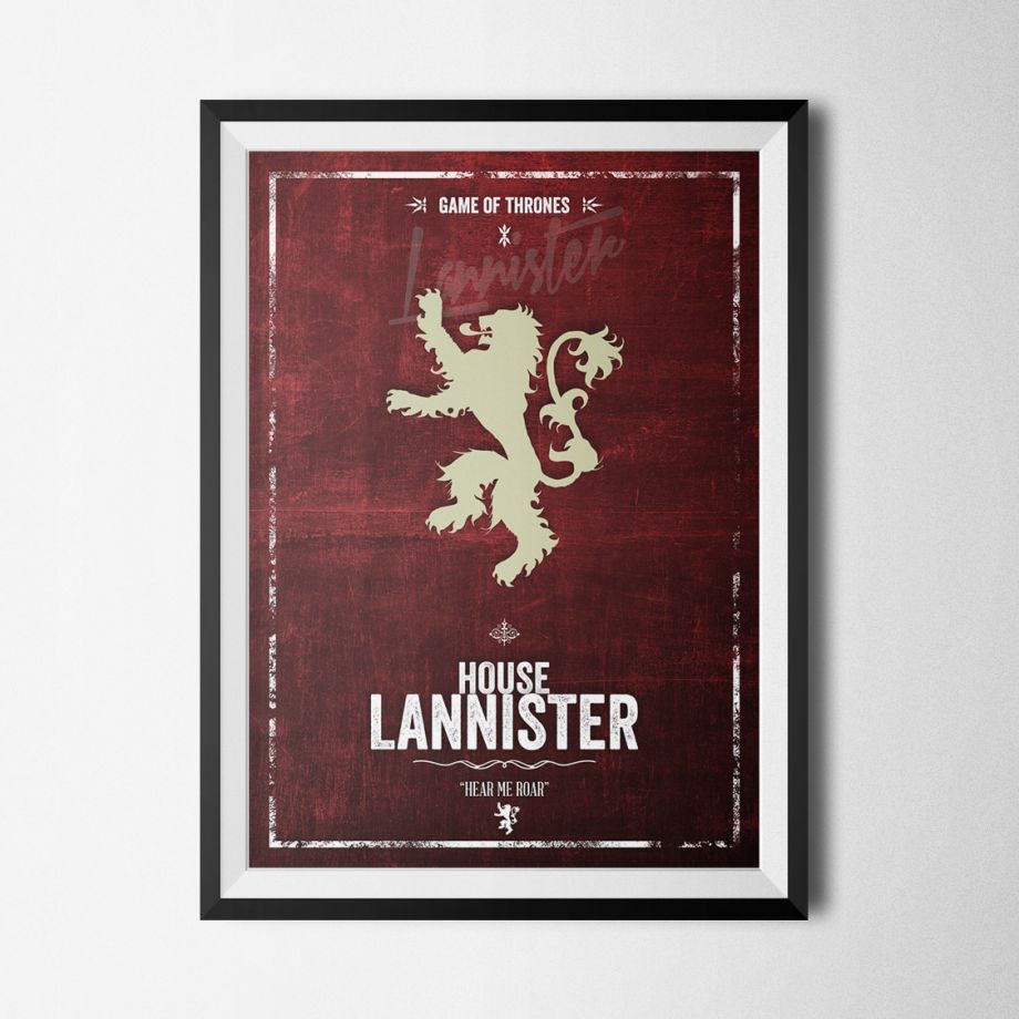 Game of Thrones - Lannister Poster