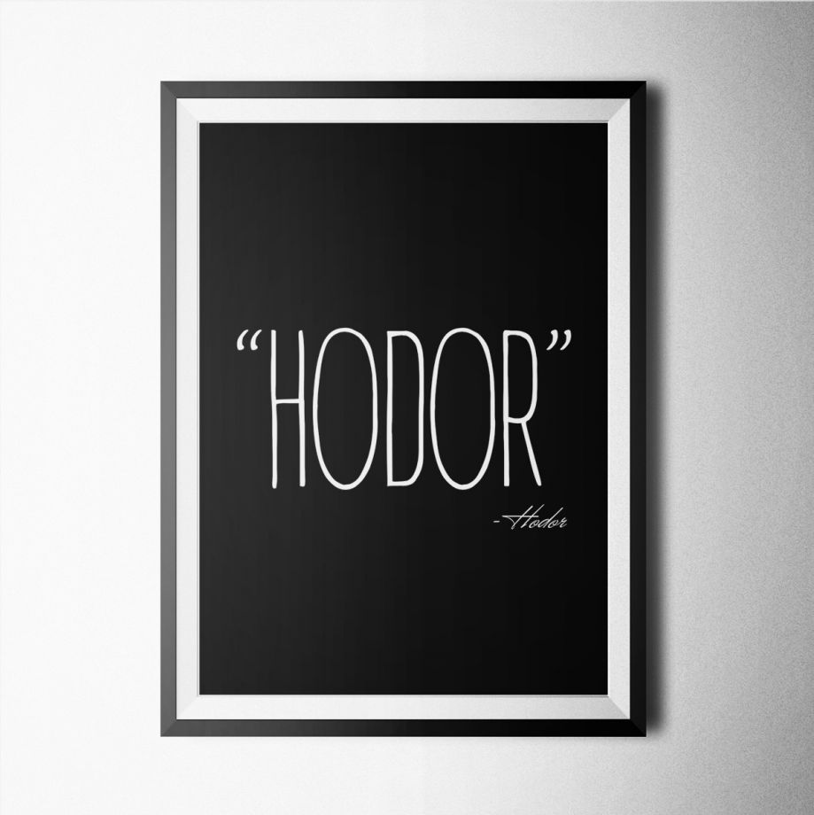 Game of Thrones - Hodor Poster