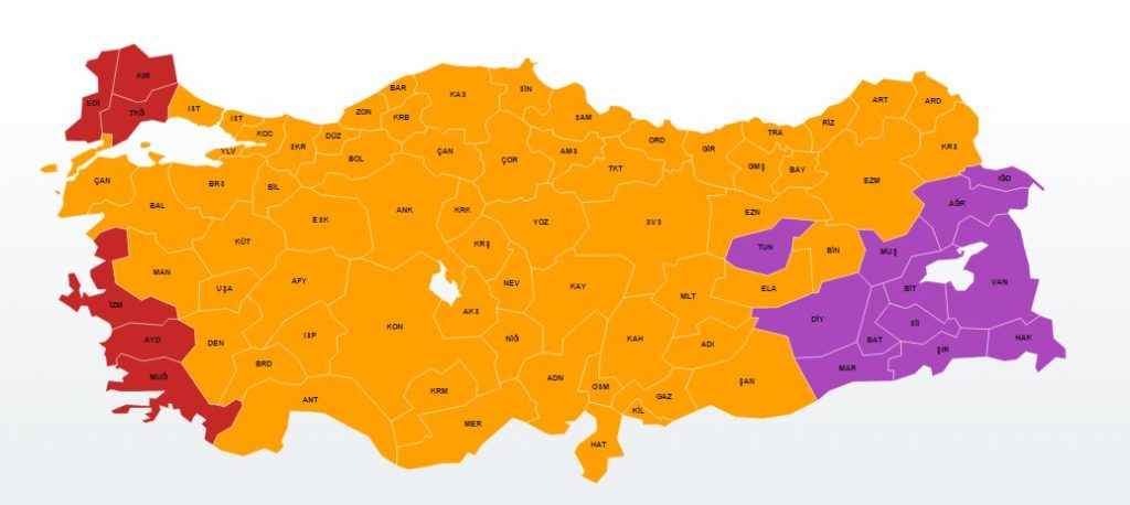 Türkiye Seçim Harita