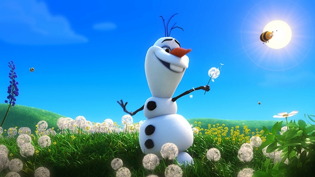 Funny-Olaf-Snowman-in-Summer-HD-Wallpaper