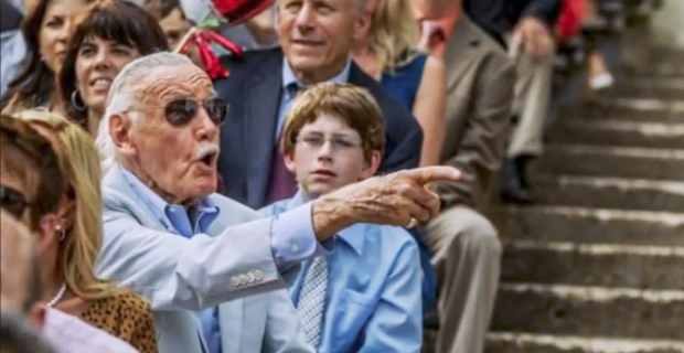Stan Lee cameo sahnesi: The Amazing Spider-Man, 2014