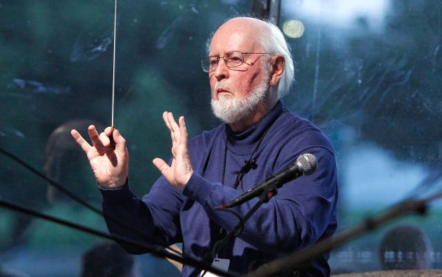 WASHINGTON, DC - JULY 03: Conductor John Williams debuts his new version of the The Star-Spangled Banner at PBS's 2014 A CAPITOL FOURTH rehearsals at U.S. Capitol, West Lawn on July 3, 2014 in Washington, DC.  (Photo by Paul Morigi/Getty Images for Capitol Concerts)