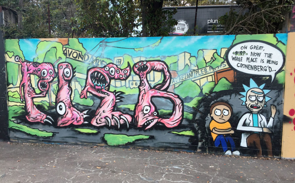 06 Rick & Morty Graffiti