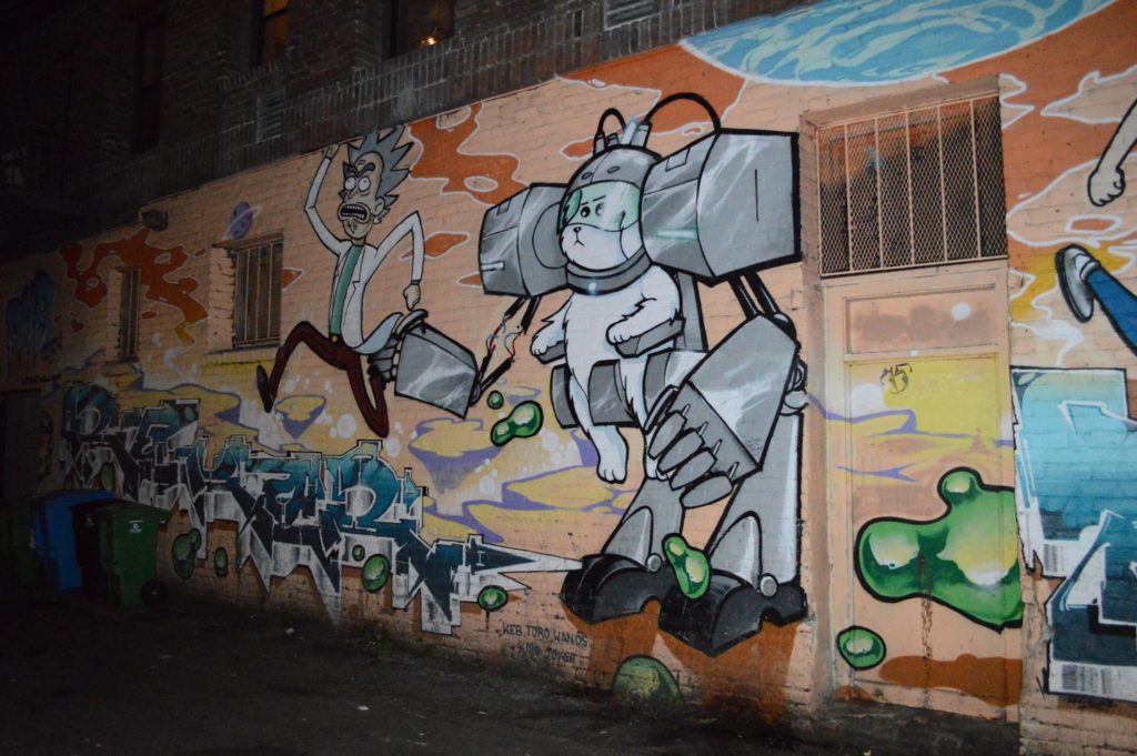 10 Rick & Morty Graffiti
