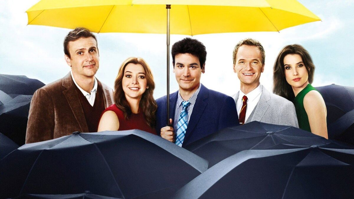 How I Met Your Mother kadrosu sarı şemsiyenin altında