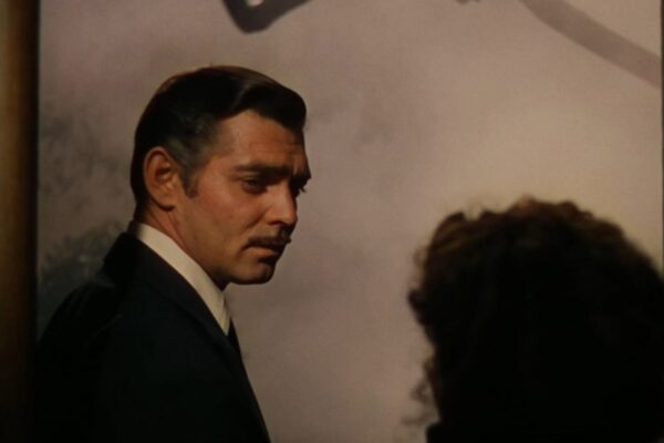 Rüzgâr Gibi Geçti'nin veda sahnesinde Rhett Butler