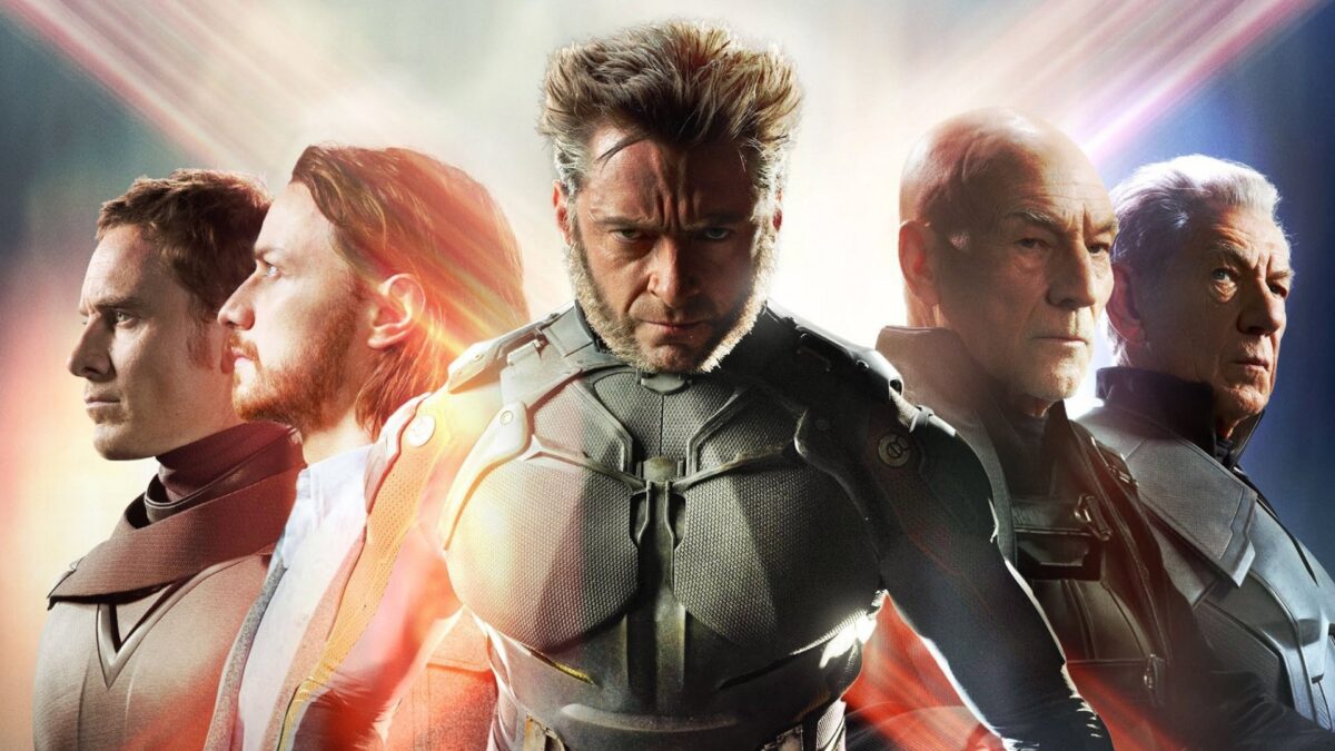 X-Men: Days of Future Past kadrosu, genç ve yaşlı Profesör X ile Magneto ve Wolverine