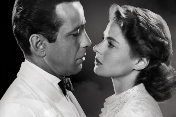 Casablanca'da Humphrey Bogart ve Ingrid Bergman