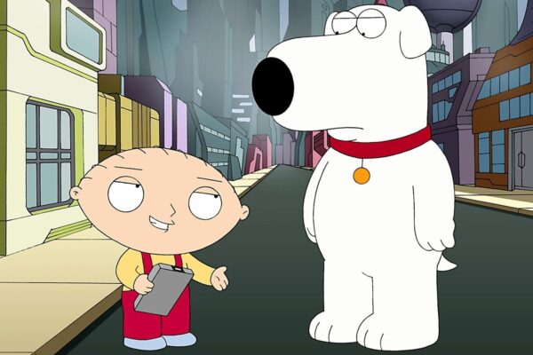 Family Guy'dan Stewie ve Brian