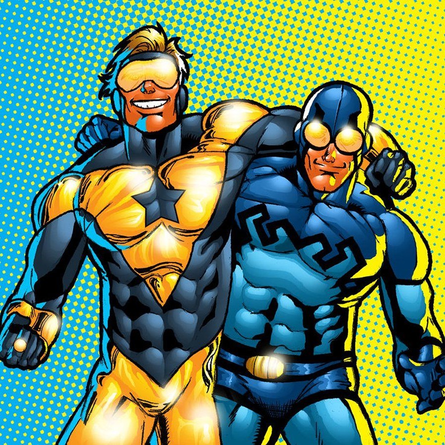 Booster Gold Blue Beetle İkilisine Oyuncu Aranıyorsa Artık Aranmasın 