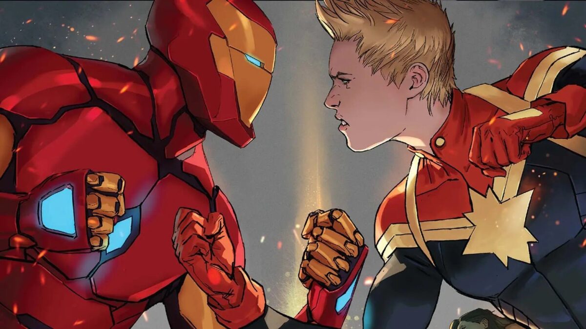 Civil War II, Iron Man ve Captain Marvel