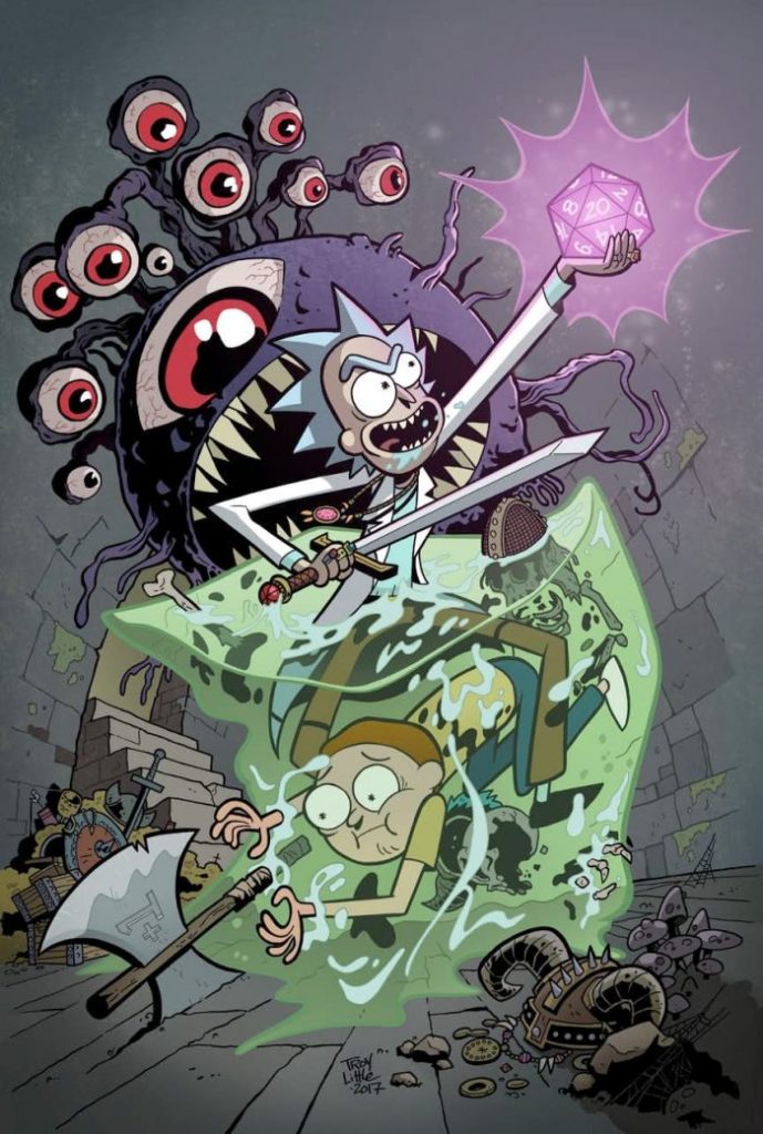 Rick and Morty Dungeons and Dragons