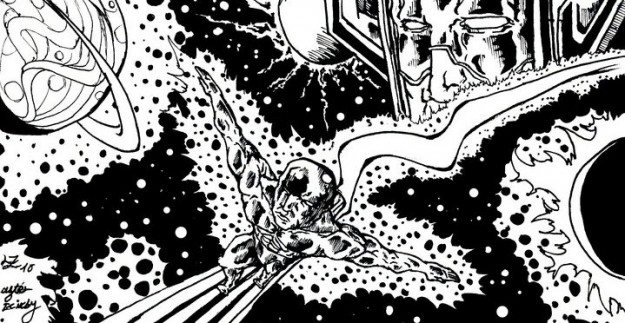 silver_surfer_bnw_after_kirby_by_leozippin