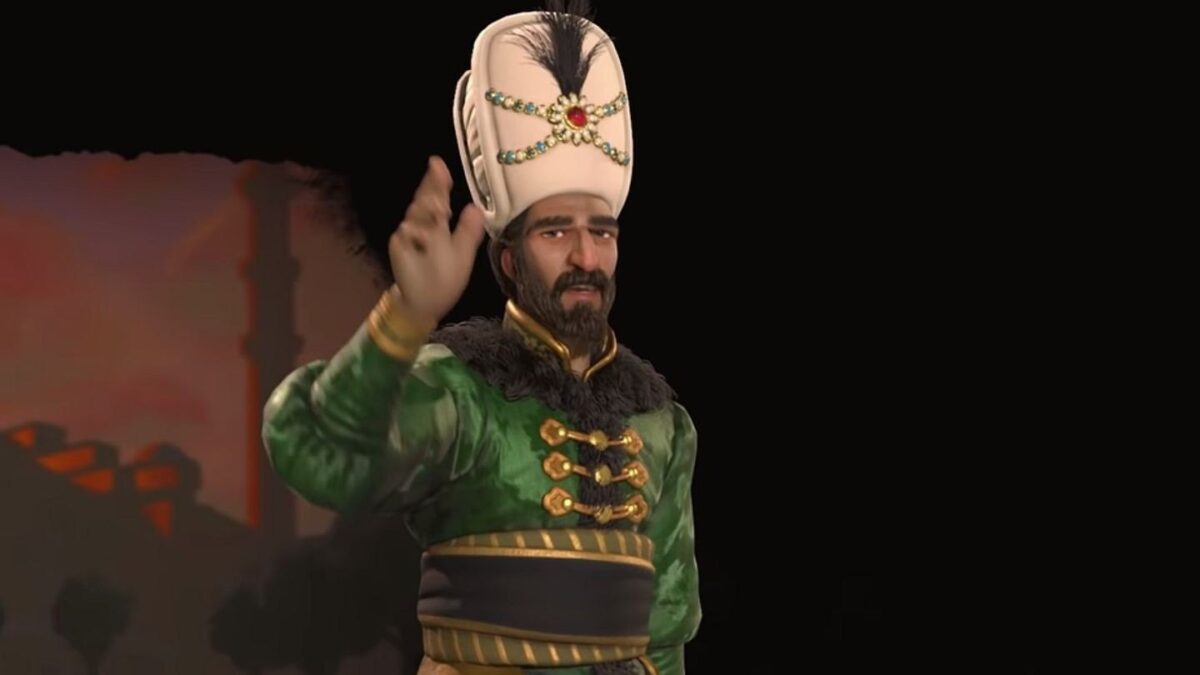 Civilization VI'da Osmanlı lideri Kanuni Sultan Süleyman