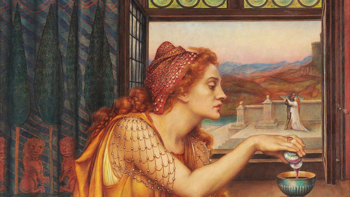 Evelyn De Morgan - The Love Potion (1903) - Google Cultural Institute