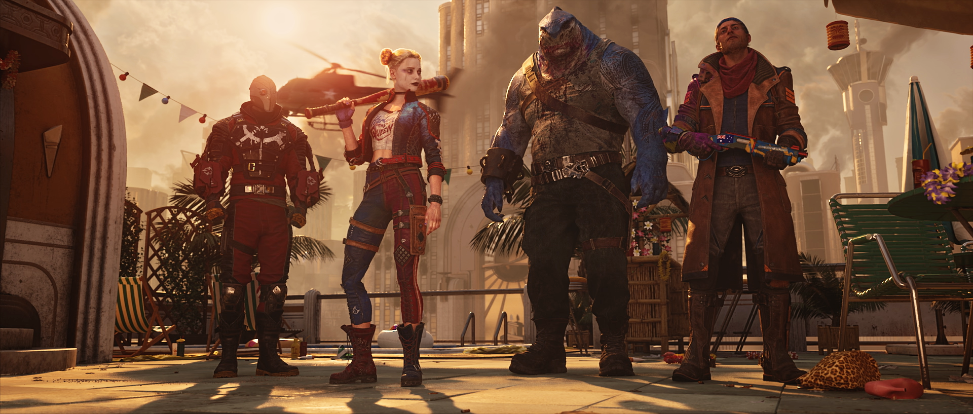 Rocksteady yapımlı Suicide Squad: Kill the Justice League oyunundaki "kahramanlarımız"