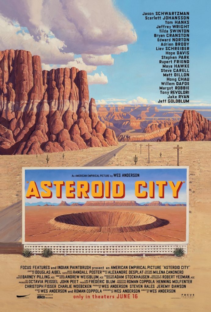 wes anderson astroid city film posteri