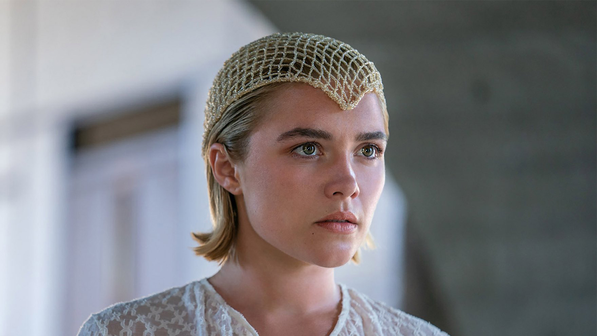 Denis Villeneuve imzalı Dune Part 2 filminden Florence Pugh, Prenses İrulan rolünde