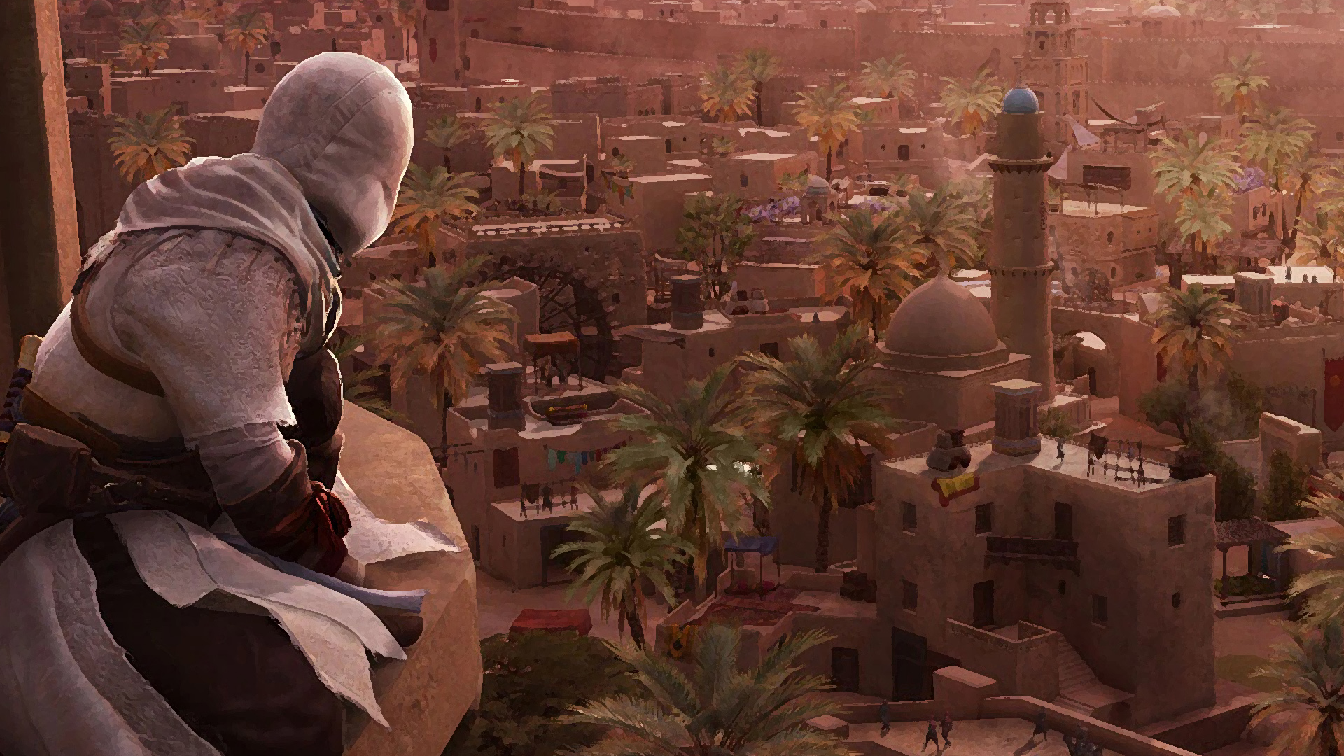 Ubisoft yapımı Assasin's Creed Mirage oyunundan bir artwork