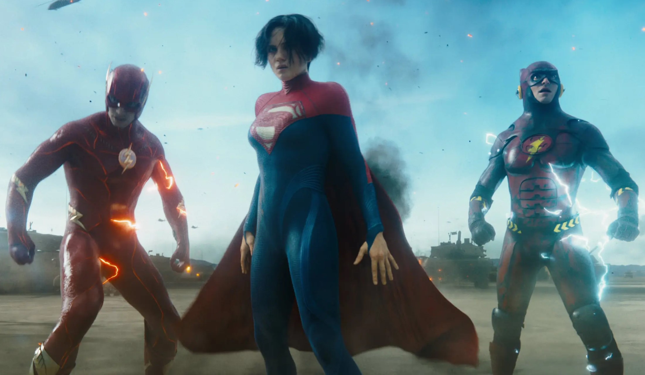 the flash supergirl batman dceu barry allen