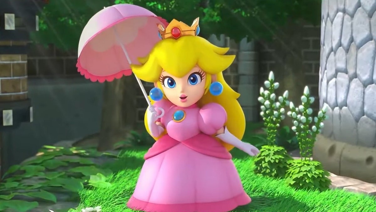 Nintendo yapımı Super Mario RPG oyunundan Prenses Peach