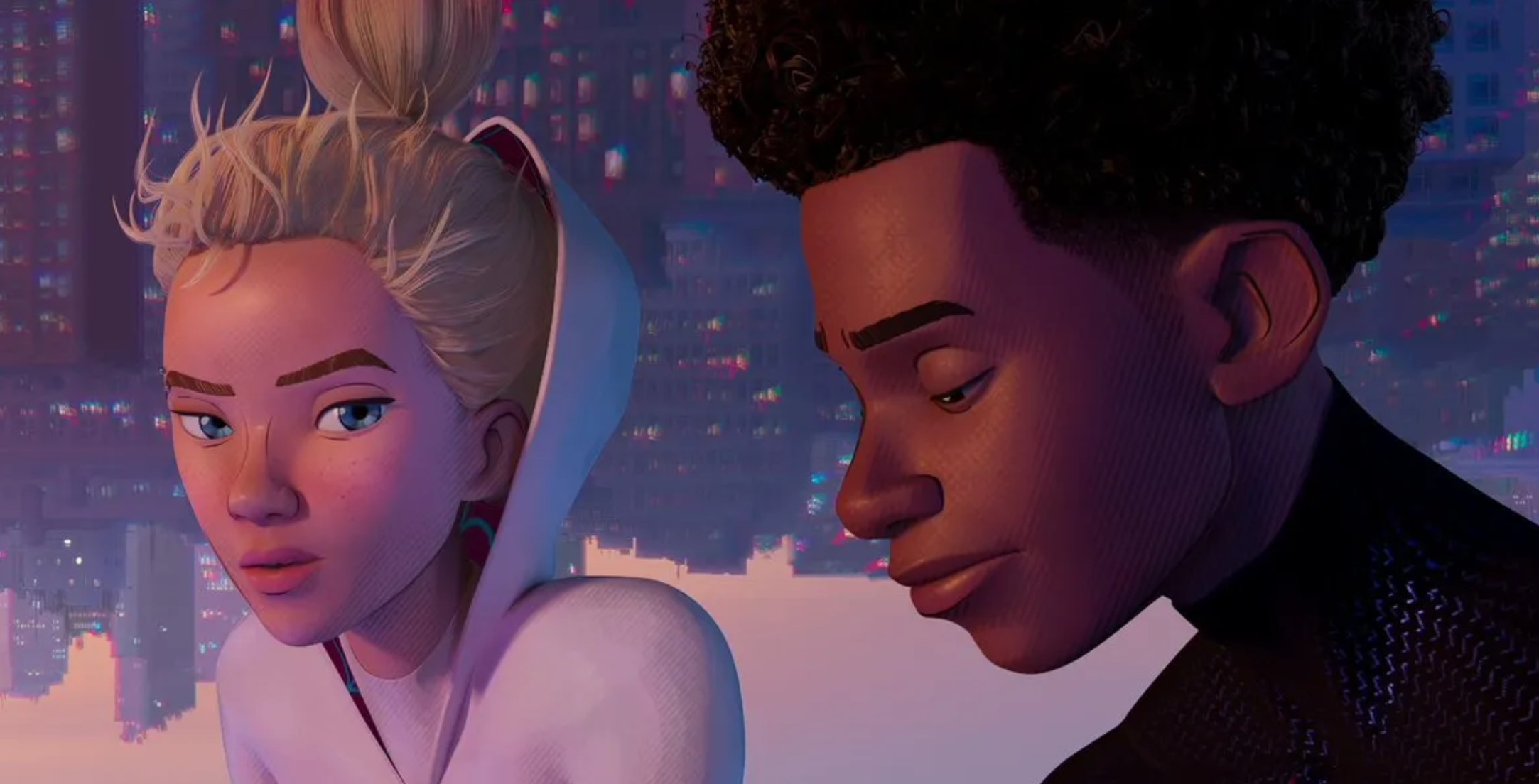 gwen stacy miles morales spiderverse sony