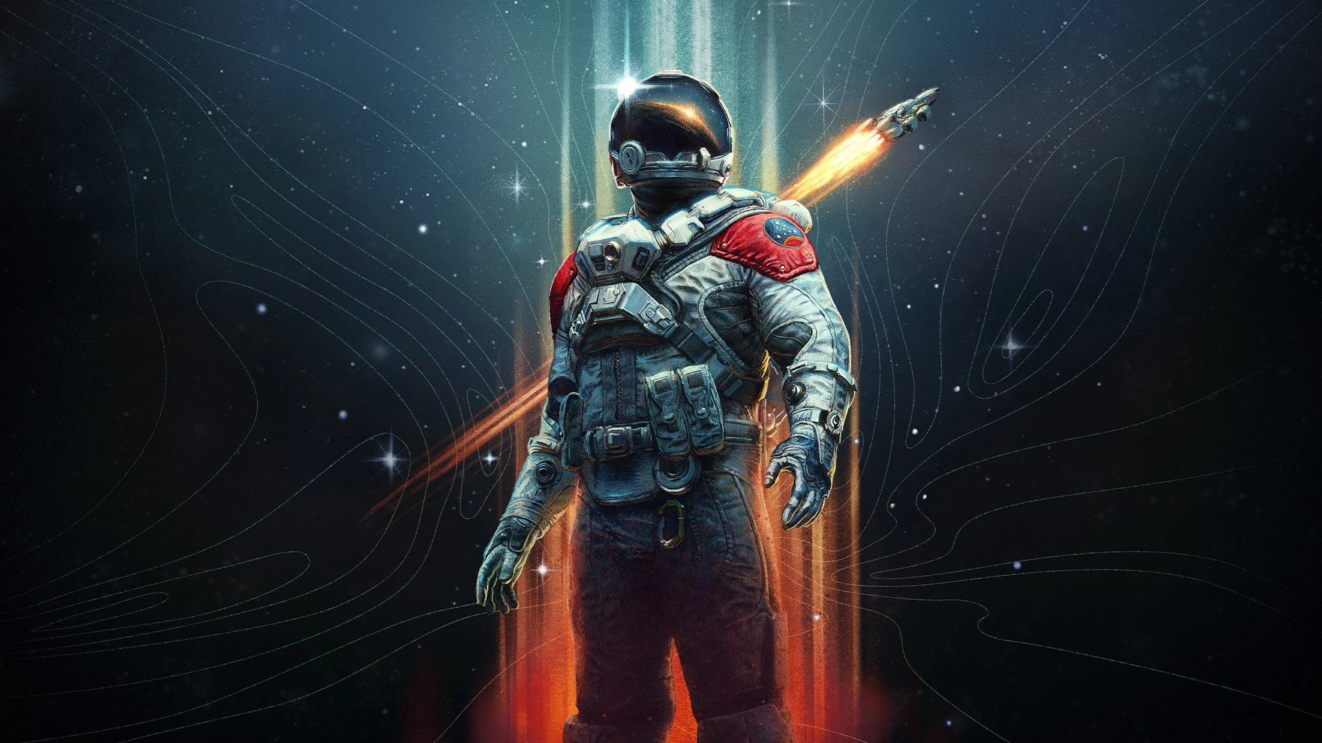 Bethesda Games Studio yapımı uzay rol yapma oyunu Starfield için bir duvar kağıdı