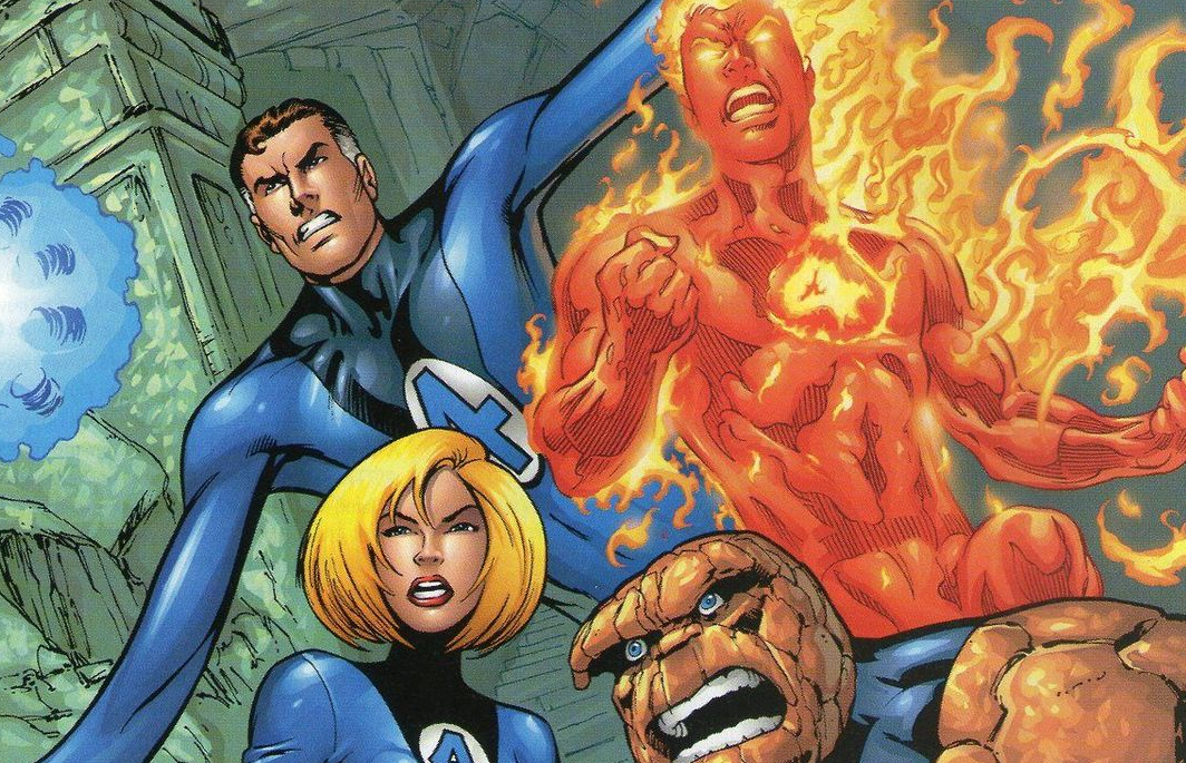 fantastic four mr. fantastic invisible woman human torch thing marvel
