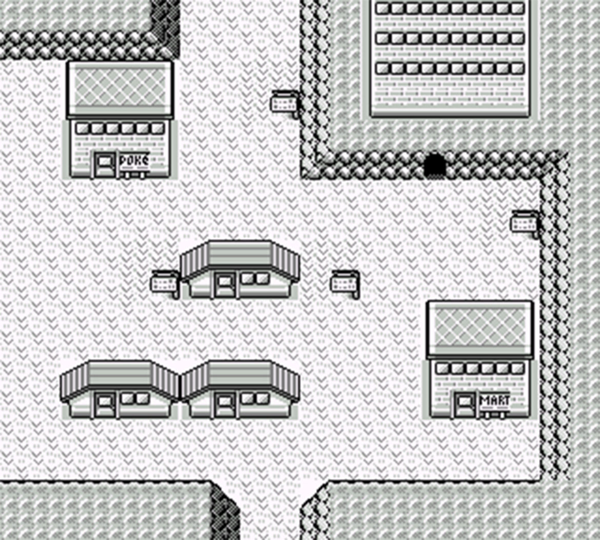 Лавандовый городок покемон. Город Лавендер. :Pokemon Red Blue Green Yellow-Lavender Town.