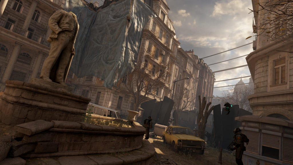Valve yapımı Half Life Alyx adlı sanal gerçeklik oyunundan bir kare.