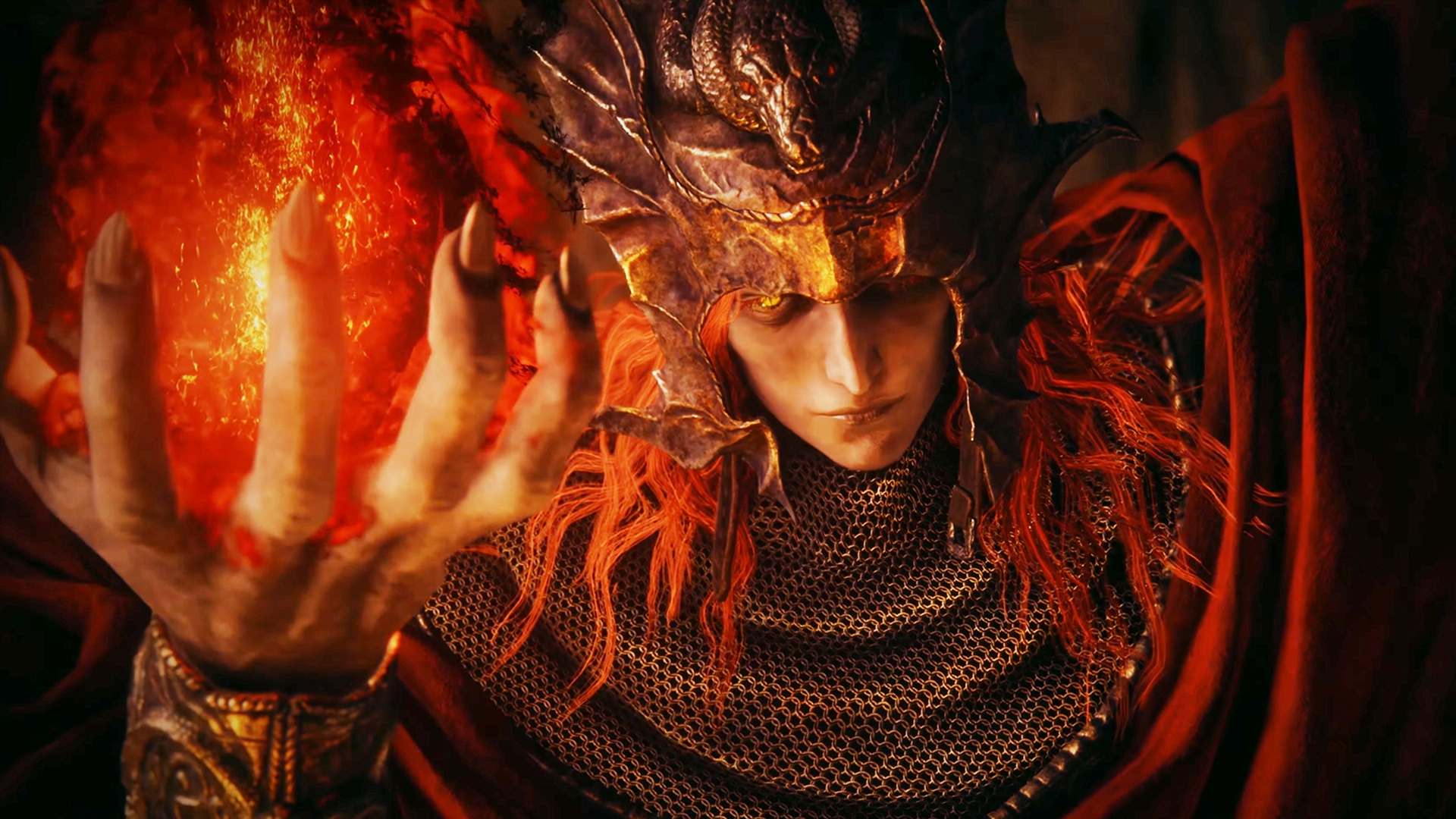 Elden Ring shadow of the Erdtree trailerından Miquella