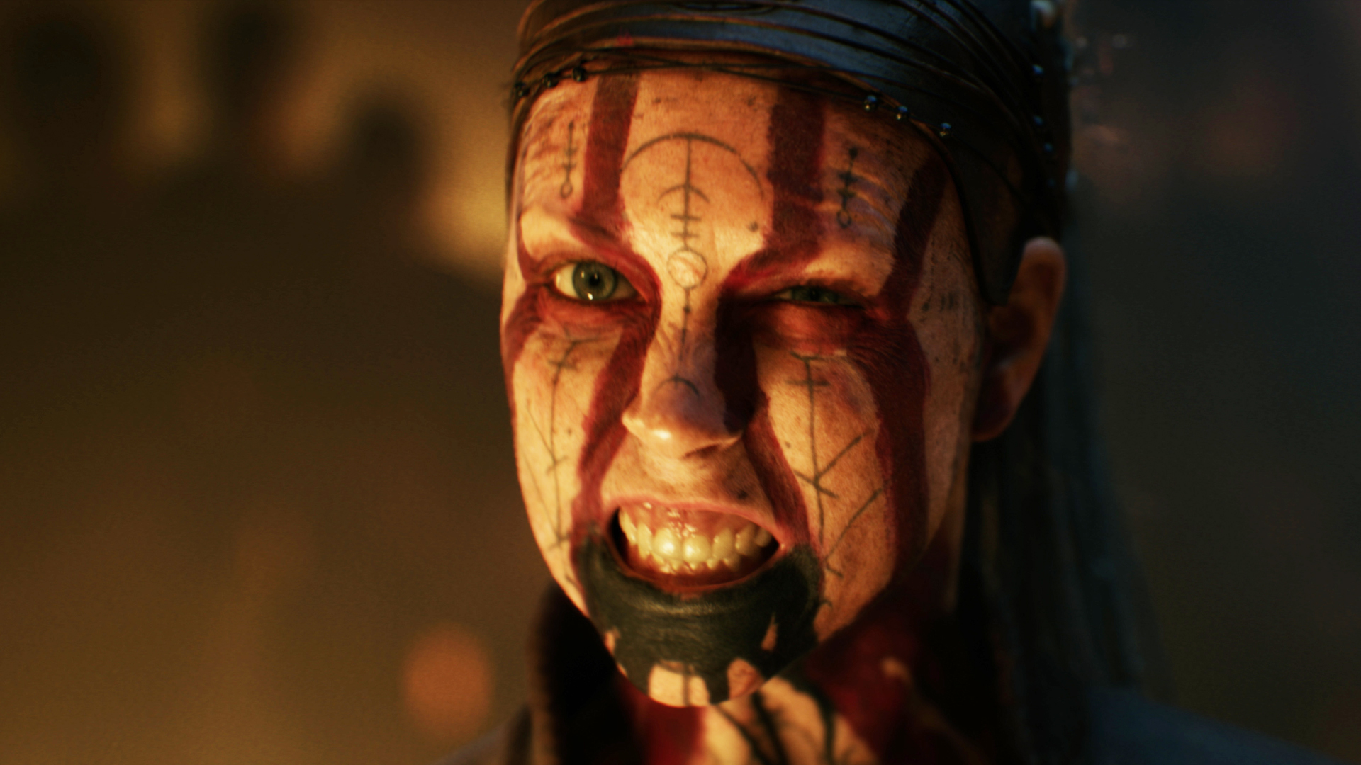 Ninja Theory tarafından geliştirilen Senua's Saga: Hellblade 2 oyunundan Senua karakterinin de olduğu bir görsel.