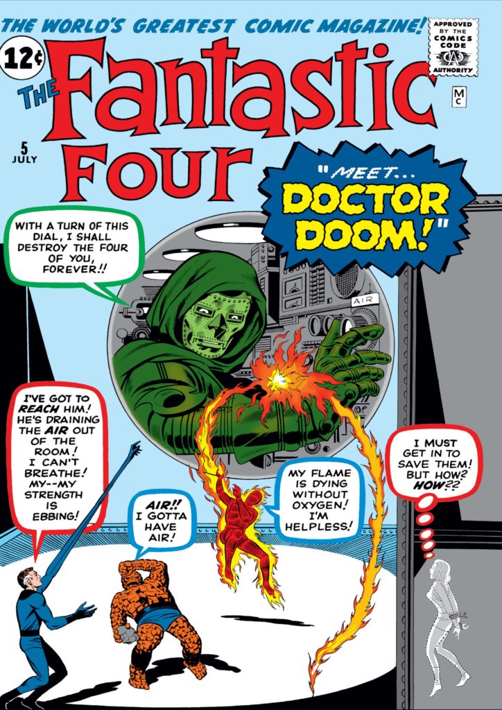 doctor doom kimdir? - fantastic four #5