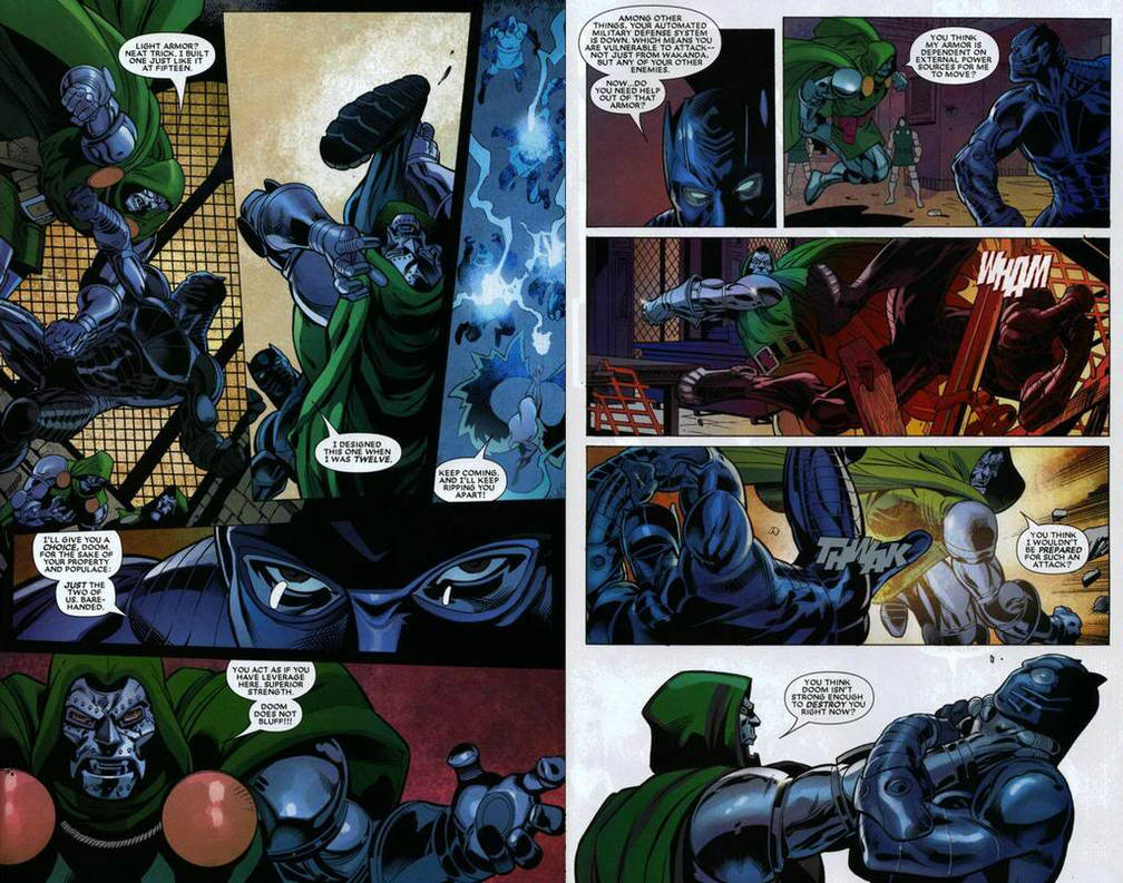 doctor doom kimdir? - doctor doom vs black panther