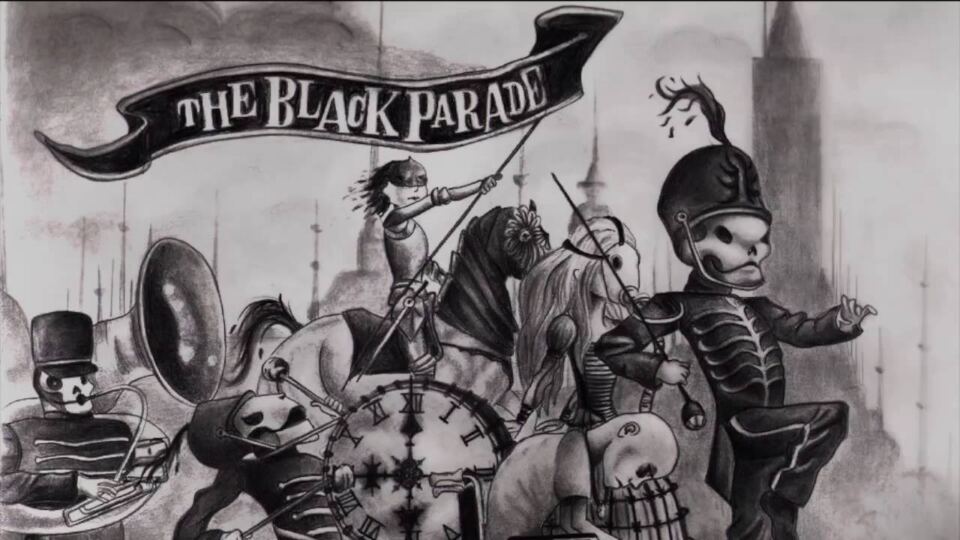 Image result for the black parade album art